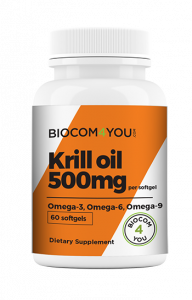 Krill Oil 500  mg 60 caps.