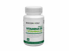 Vitamina D3 + Vitamina K2 100 tabl.