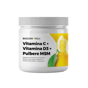 Vitamina C + D3 + MSM instant 165 g
